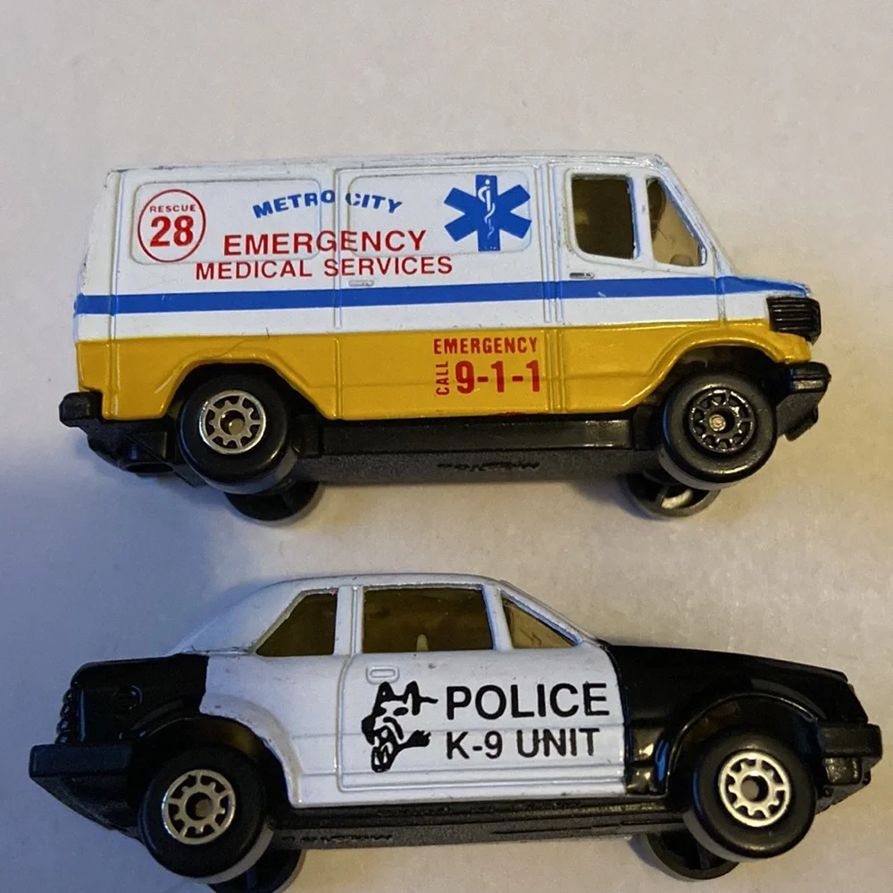 Vintage Mattel Matchbox Hotwheels Diecast Toy Cars